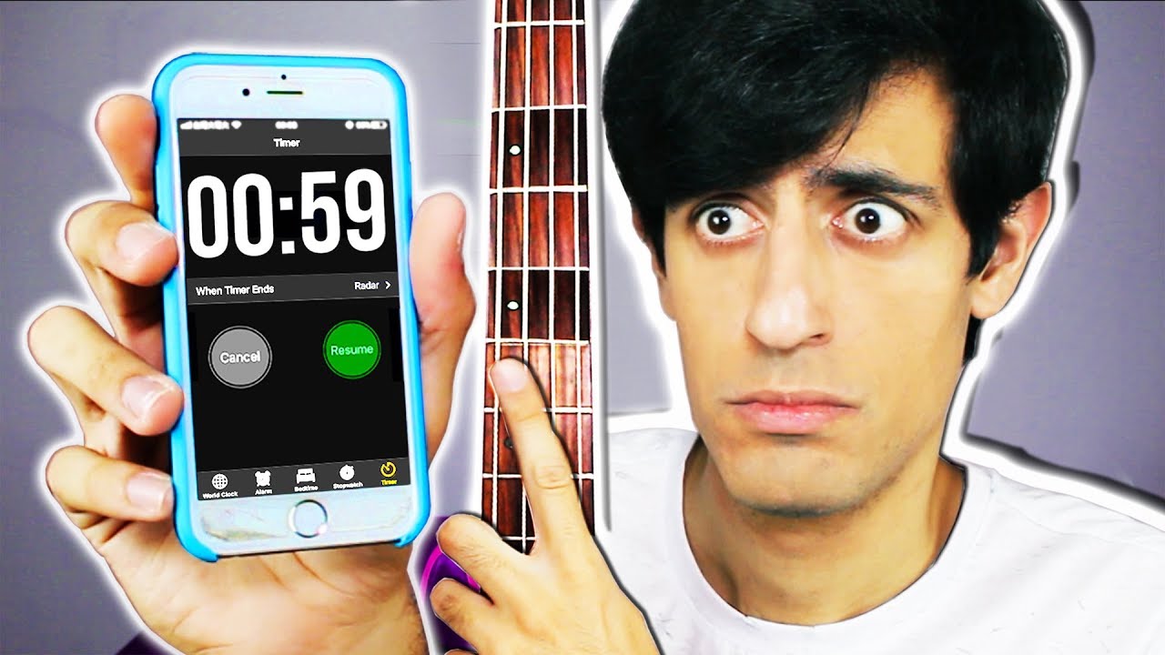 FAST BASS - 600 notes in 1 MINUTE