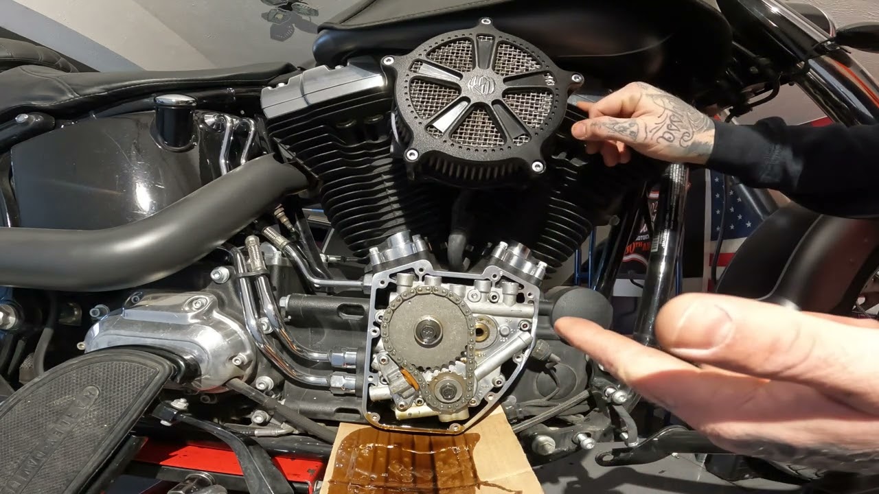 Harley Davidson 103 cam swap (woods 555)
