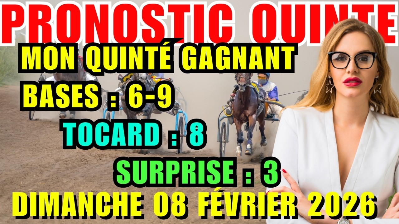 Quinté+ Demain Vincennes | Prix de France 2026 | Pronostic Gratuit