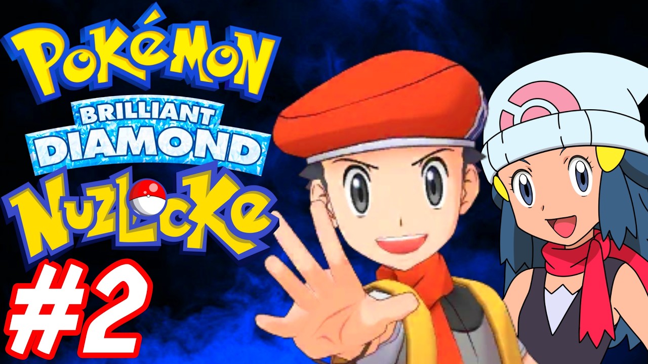 Pokemon Diamond Gameplay Walkthrough PART 2 (NUZLOCKE)