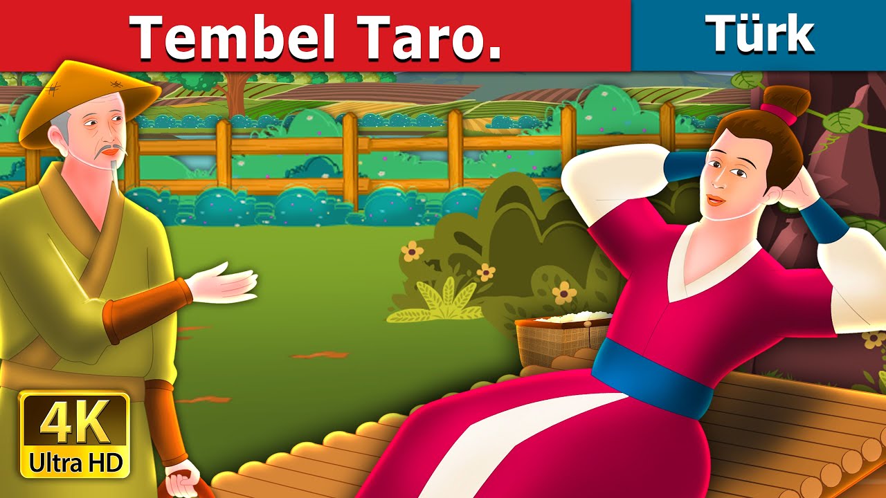 Tembel Taro | Lazy Taro Story in Turkish | @TurkiyaFairyTales