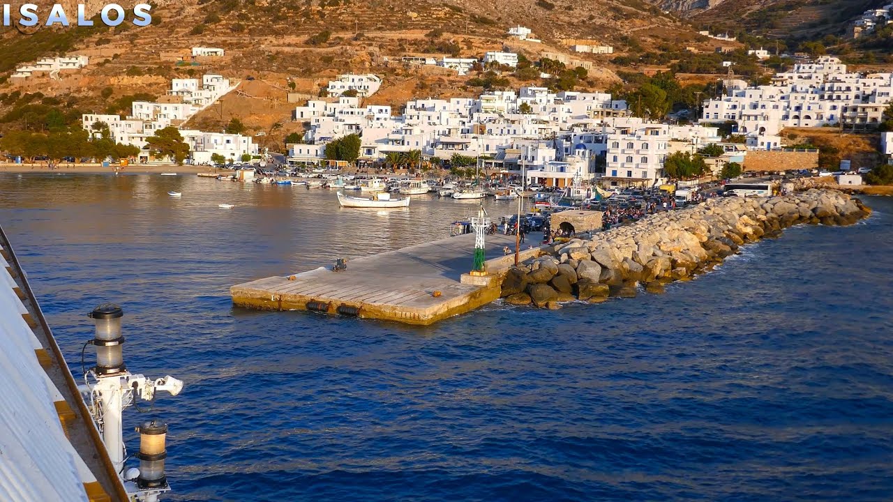 Αμοργός – Γρήγορο ρεμέτζο και αναχώρηση | Blue Star Naxos (Arrival & Departure - Amorgos island)