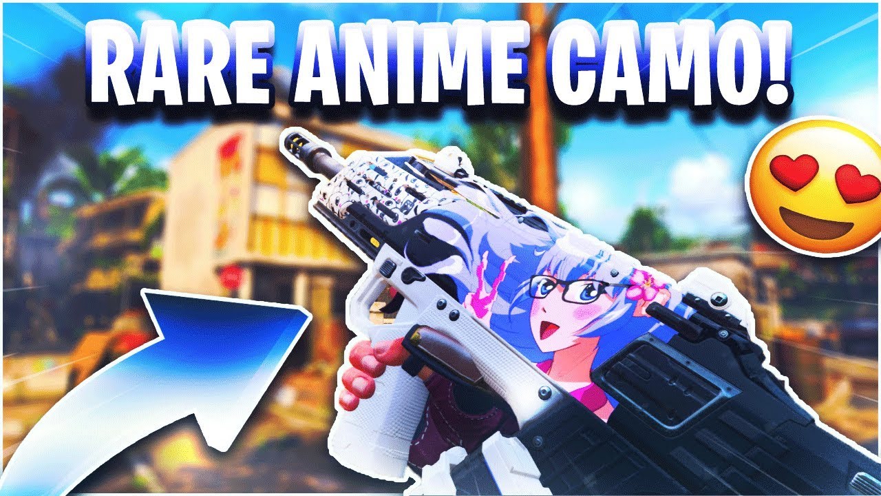 Unlocking THE RARE ANIME CAMO in BLACK OPS 4! (SECRET REACTIVE CAMO) - Black Ops 4