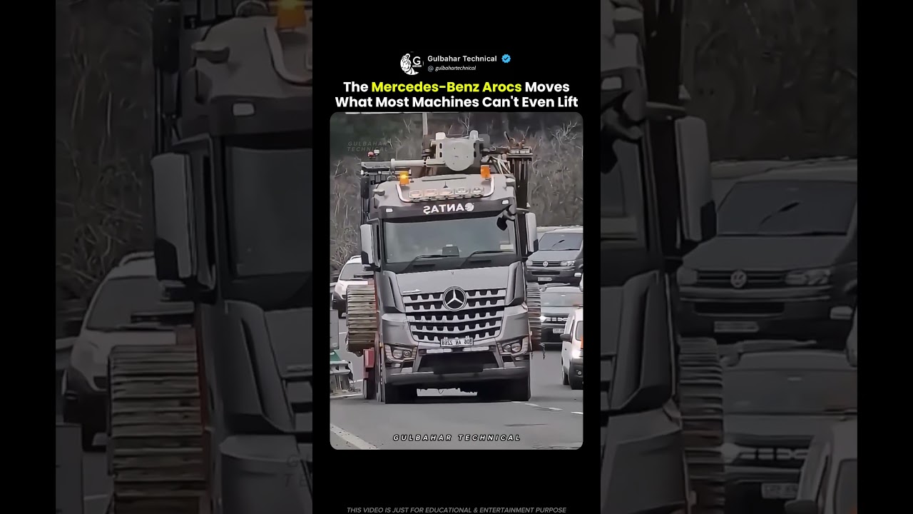 Mercedes Arocs Lifts What Others Can&rsquo;t! 💪🚛