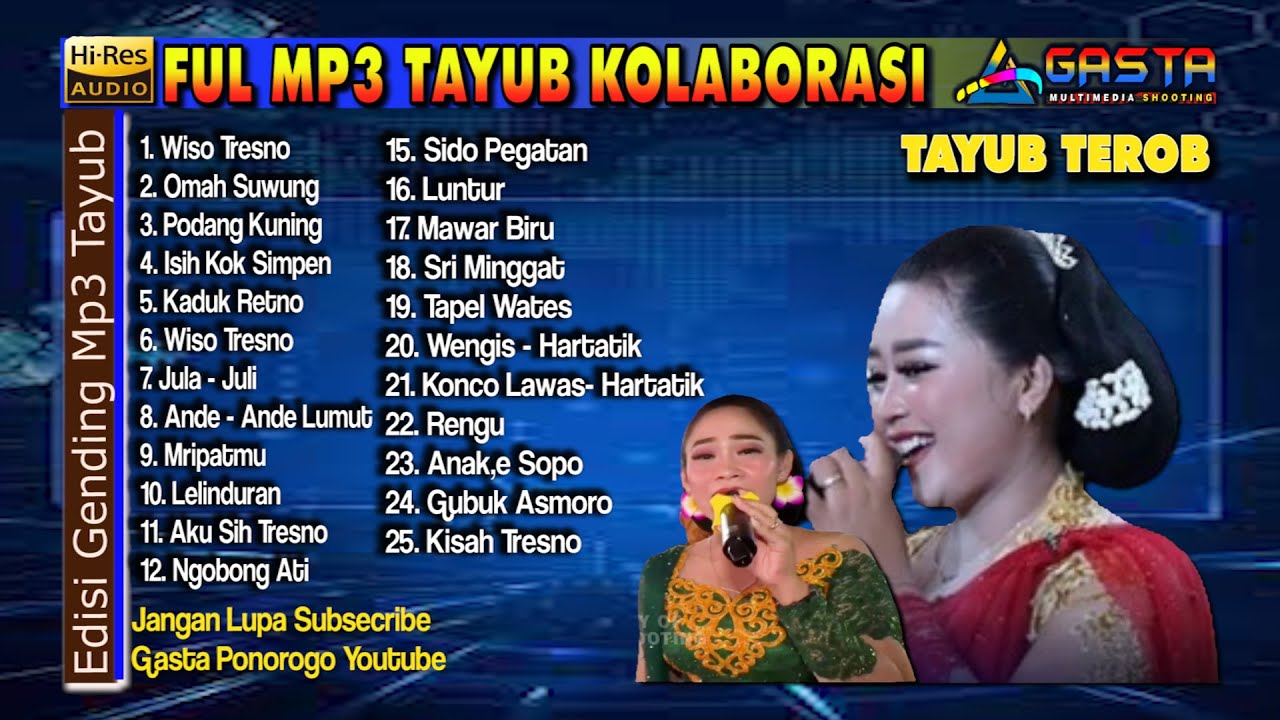 Live.TAYUB MP3 KOLABORASI //  GASTA PONOROGO