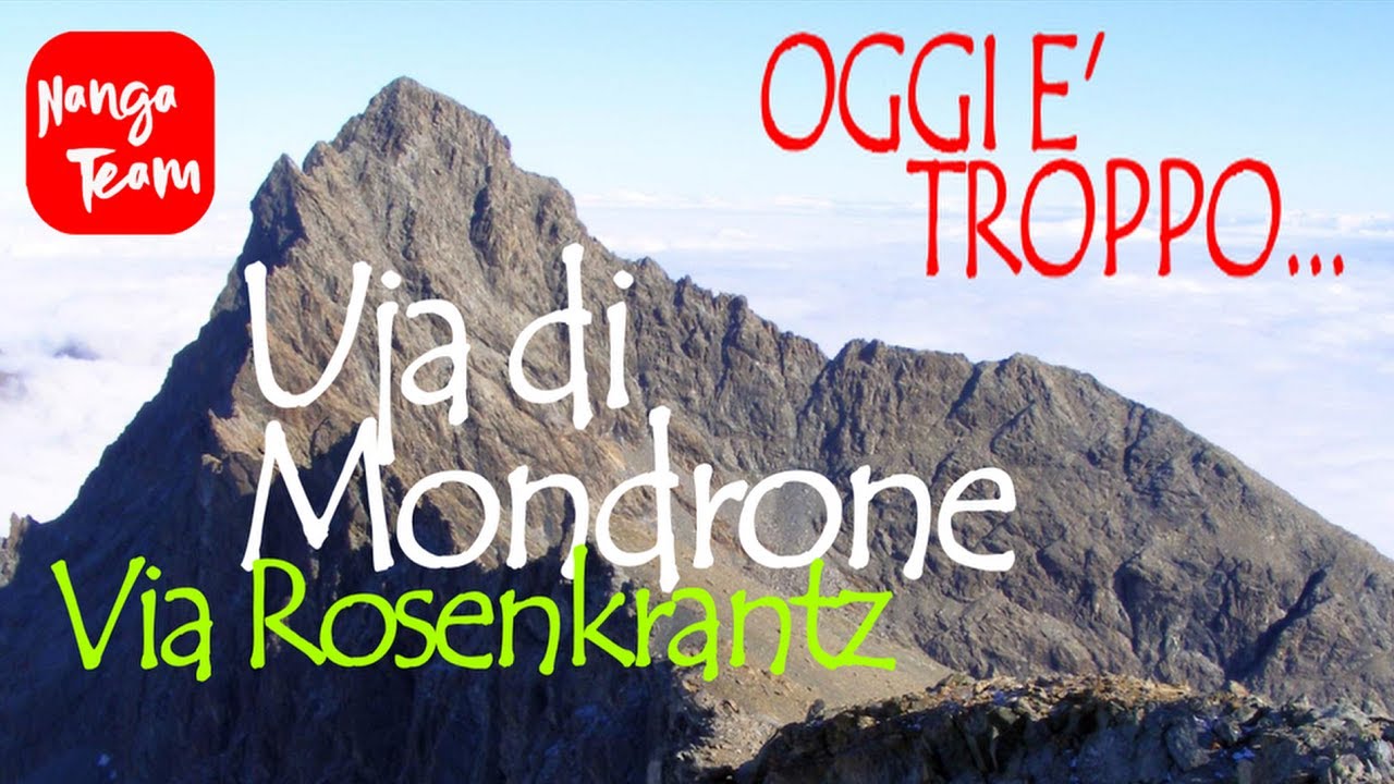 Uja di Mondrone | Valli di Lanzo (TO) | arrampicata | Via Rosenkrantz - Fail!