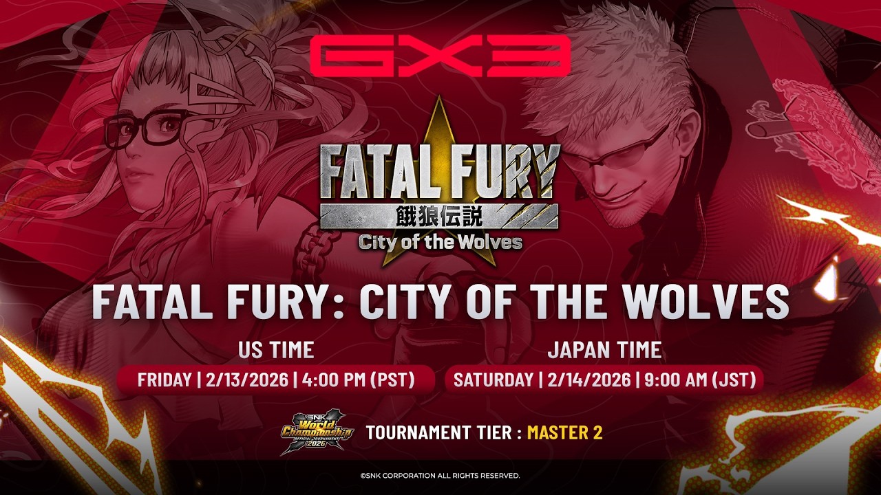 GENESIS X3 |  FatalFury:CotW | TOP8