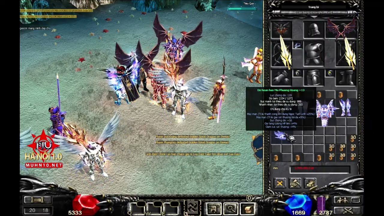 MU H&Agrave; NỘI 1.0 ⚔️ Đập gần 1 Ngh&igrave;n Life v&agrave;o set Rống Xanh +13 mới l&ecirc;n v&agrave; c&aacute;i kết
