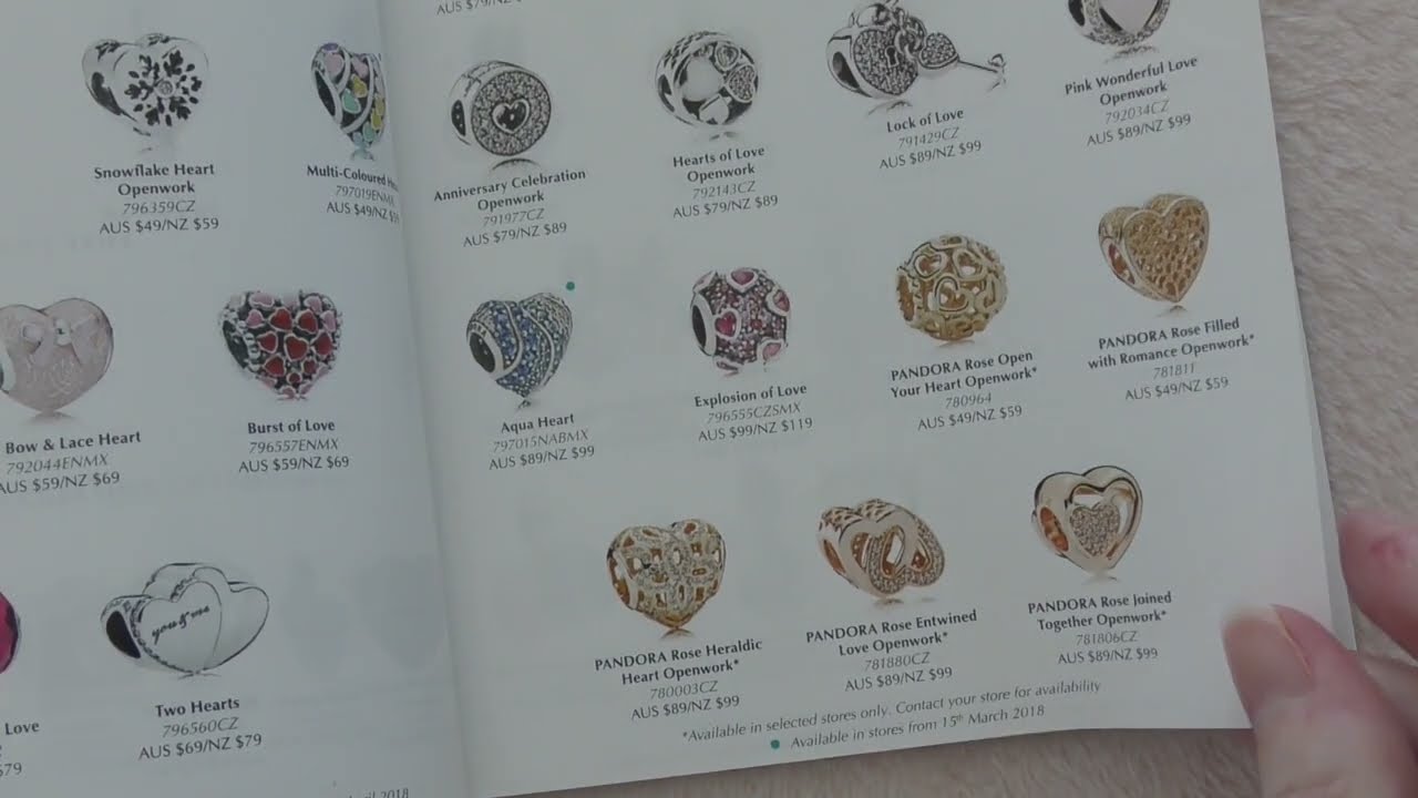 Pandora Catalogue March 2018 Shine Bee Collection
