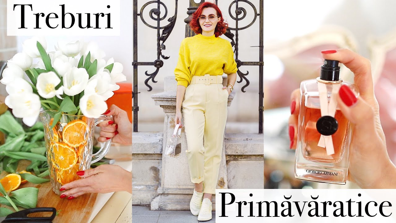 Treburi primăvăratice 2021 | Parfumuri, decoratiuni casa, carti, filme, muzici, haine & accesorii ❤️