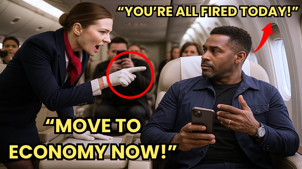 Black CEO Removed from VIP Seat for White Passenger - Hour later, He Fired the Entire Crew