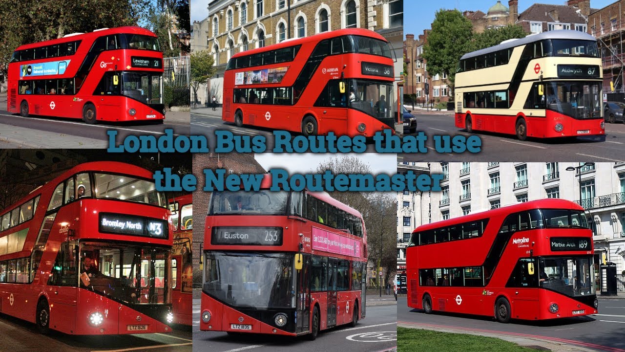 London Bus Routes that use the New Routemaster