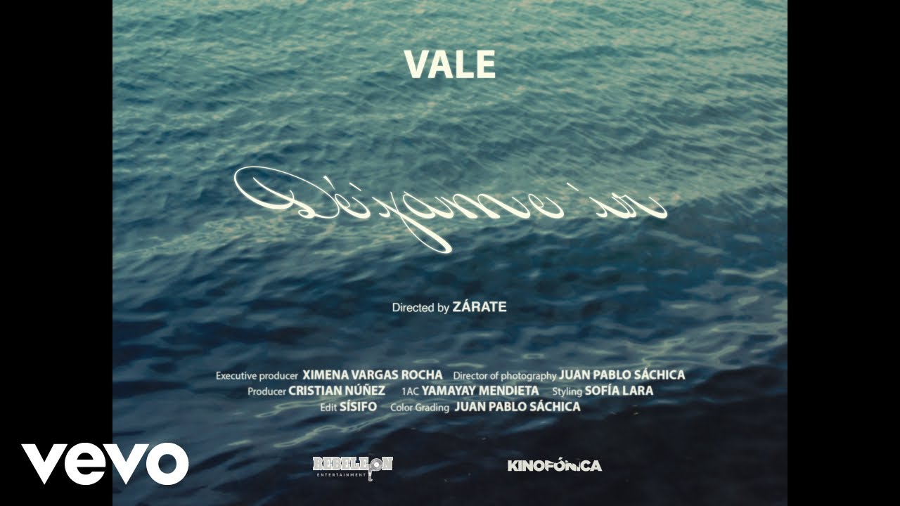 Vale - Déjame Ir (Visualizer)