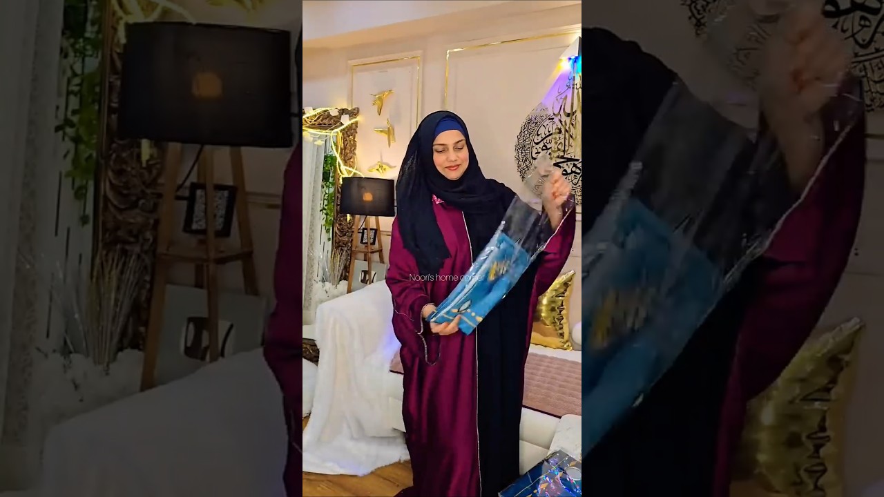 Check the description box for the Curtains link #shortsviral #ramadan #decoration #shortsfeed