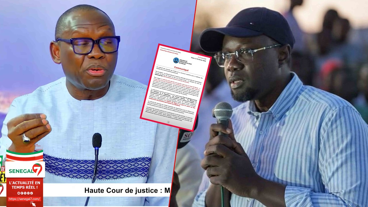 Plainte contre Sonko : SESAG recadre les étudiants 