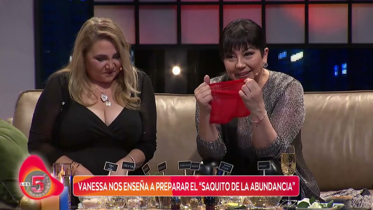 Latife y Vanessa Daroch detallaron los rituales esenciales para Año Nuevo. TBT, Canal 13.