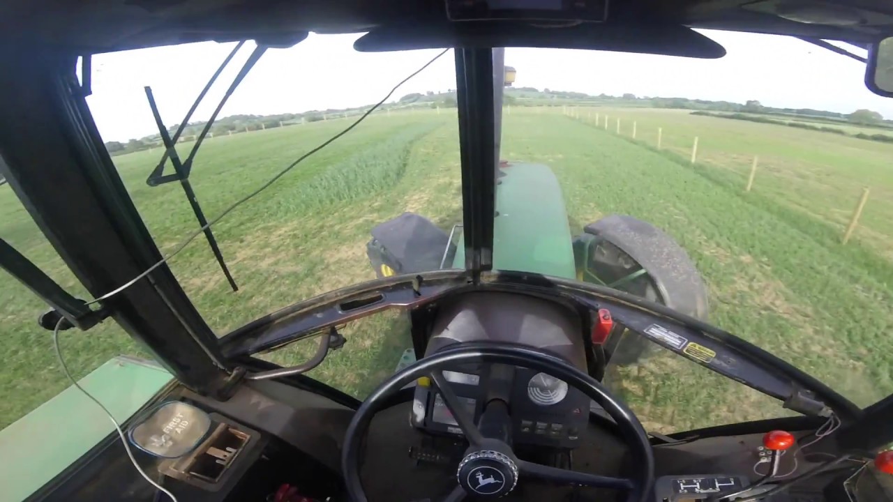 Evening mowing in the 3640