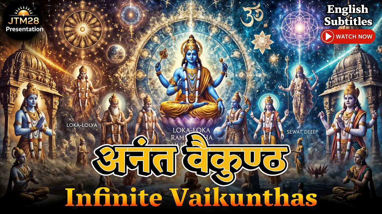 अनेक वैकुण्ठ: परमेश्वर के अनंत रूपों का उद्घाटन | Journeys Across the Realms of Vishnu