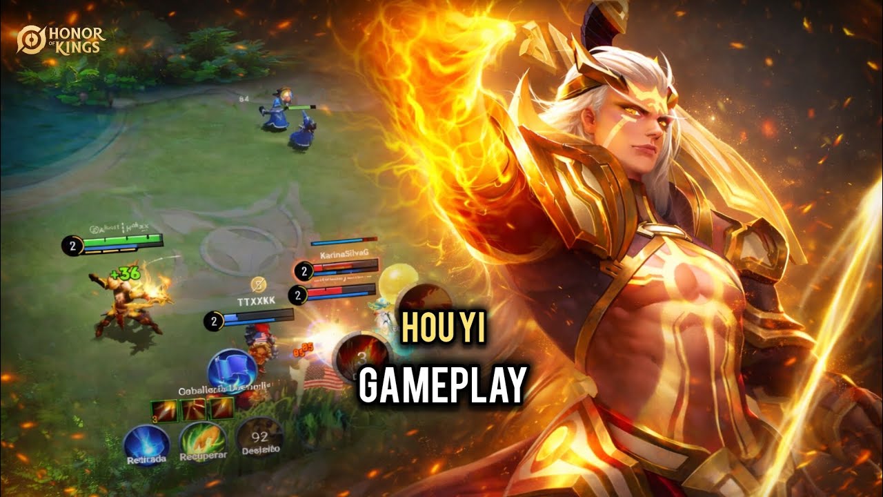 HOK : HOU YI / FARMING LINE GAMEPLAY | HONOR OF KING 