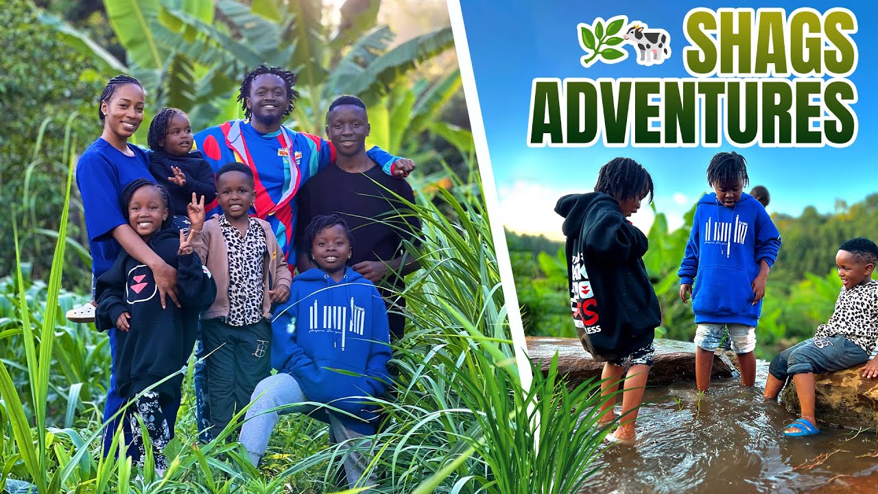 MEMORABLE MOMENTS: OUR KIDS' FIRST ADVENTURE AT SHAGZ! || DIANA BAHATI