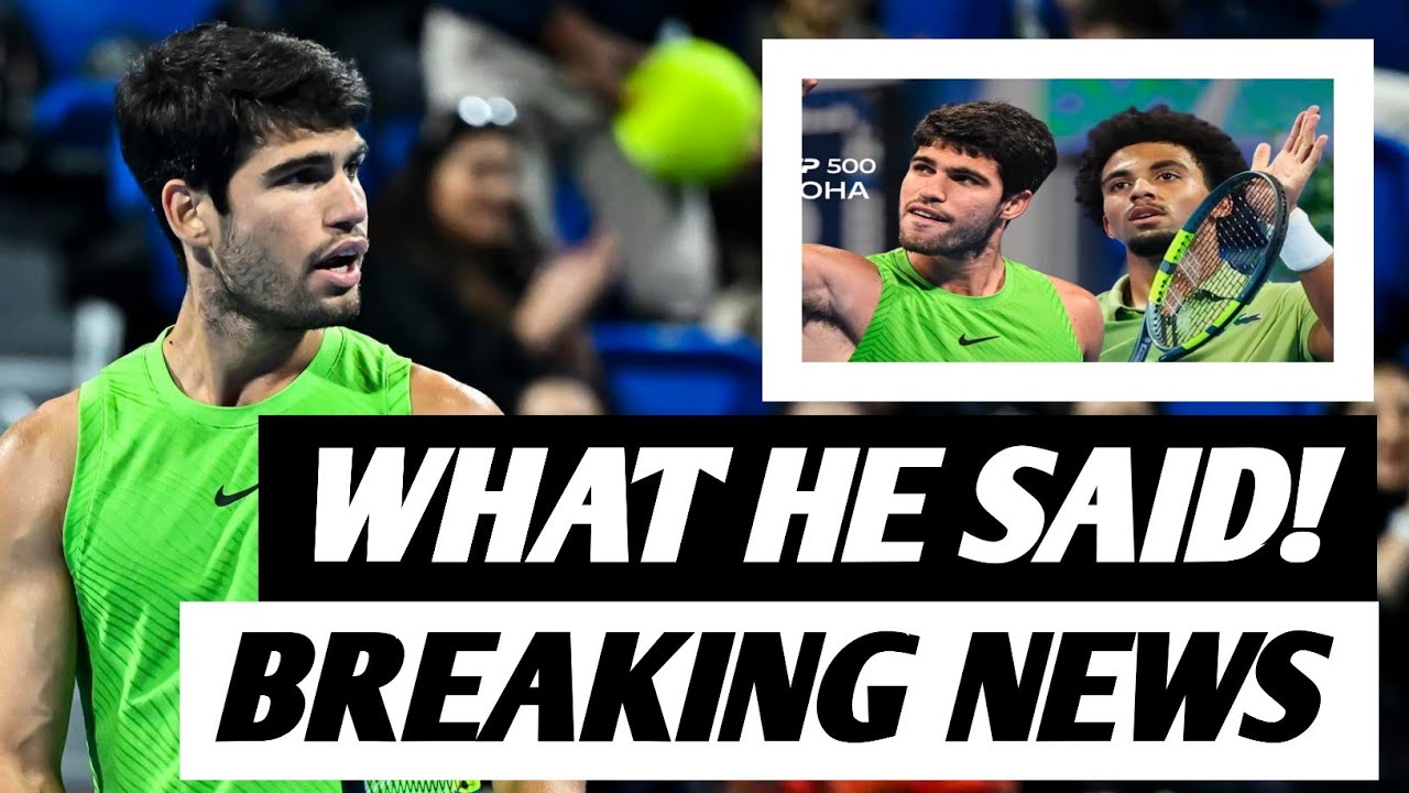What Alcaraz WHISPERED To Fils After DEMOLISHING At Qatar Open Final Left Everyone in TEARS. 