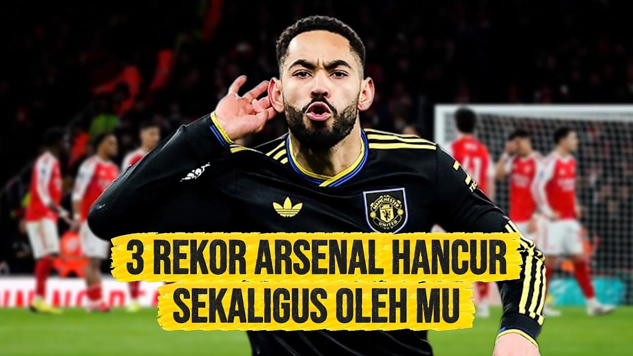 Tak Ada yang Pernah Melakukan Ini ke Arsenal Sampai Manchester United Datang