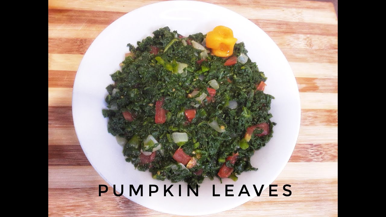 Pumpkin Leaves Recipe | How To Prepare Pumpkin Leaves ( Chibwabwa) | Zambian Food.