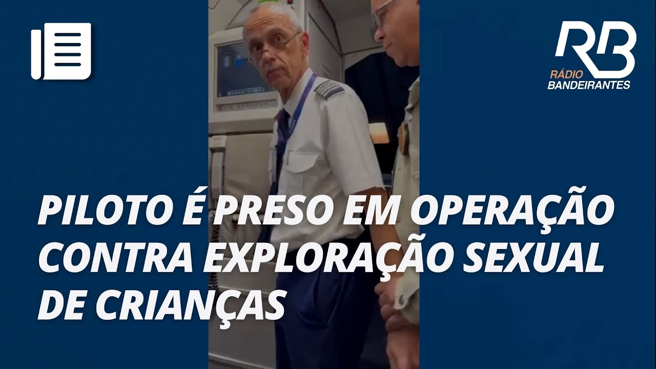 Piloto é preso em Congonhas em operação contra exploração sexual de crianças