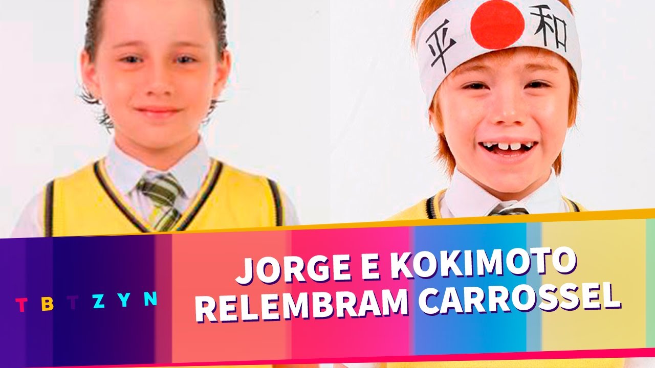 Jorge e Kokimoto relembram Carrossel | TBTZYN