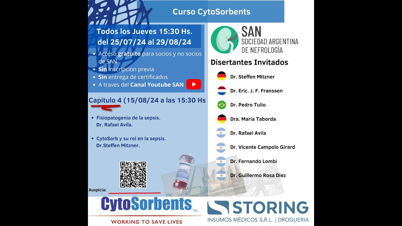 Curso Cytosorbents 6º clase.