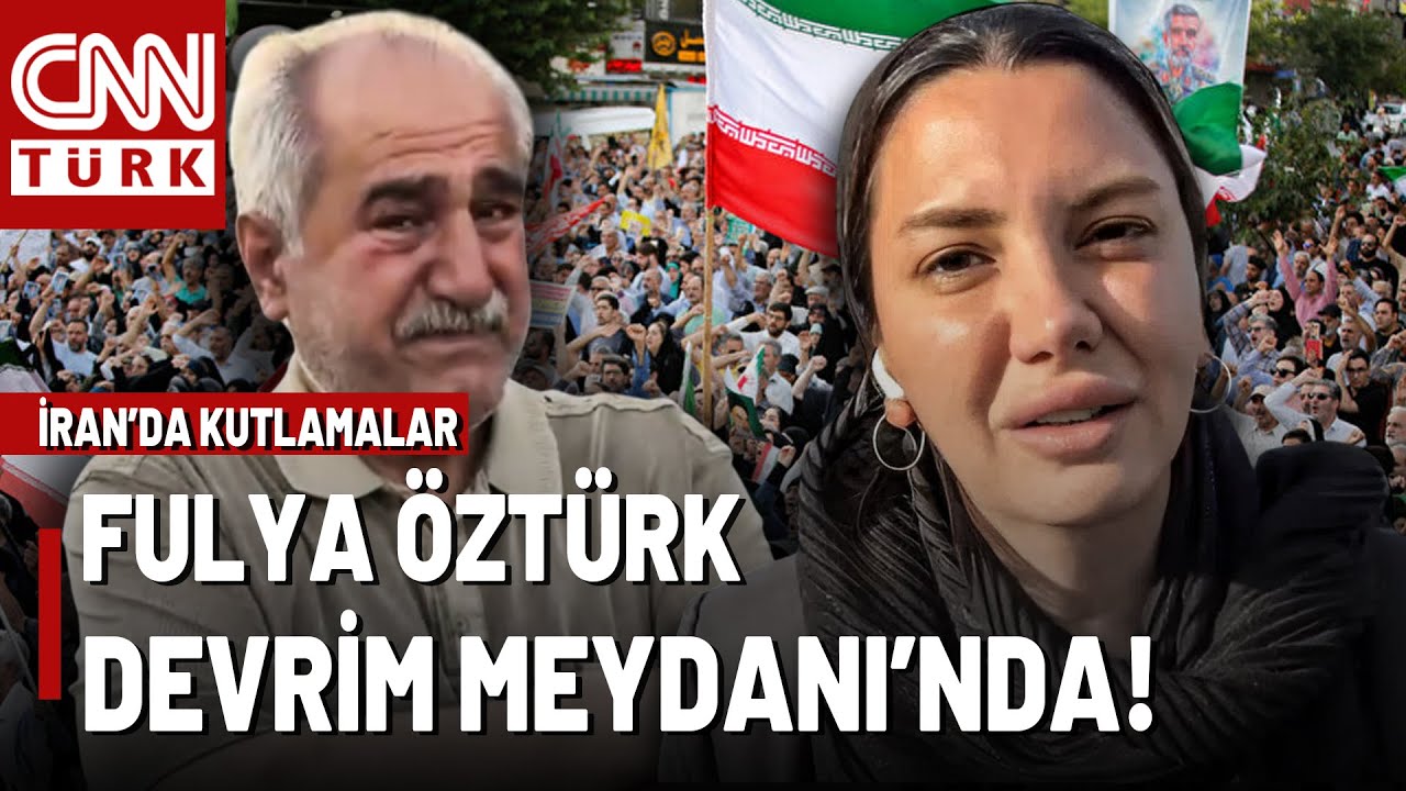 Tahran'ın Kalbinde Kutlama, İranlılar Devrim Meydanı'na Akın Ediyor! Fulya Öztürk İran'dan Aktarıyor