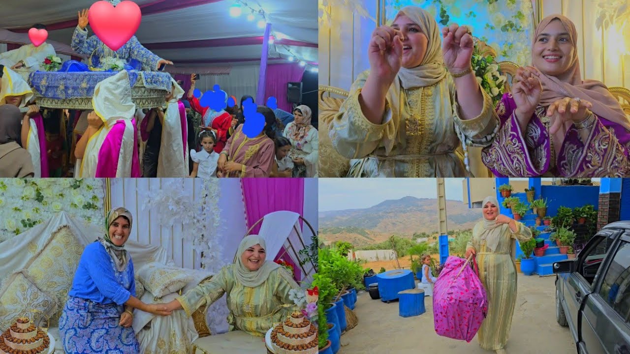 حقيقت ولادت أحلام 🎁العروسة فالعمارية ركبات وراضية مع حبابها تجمعات🥰