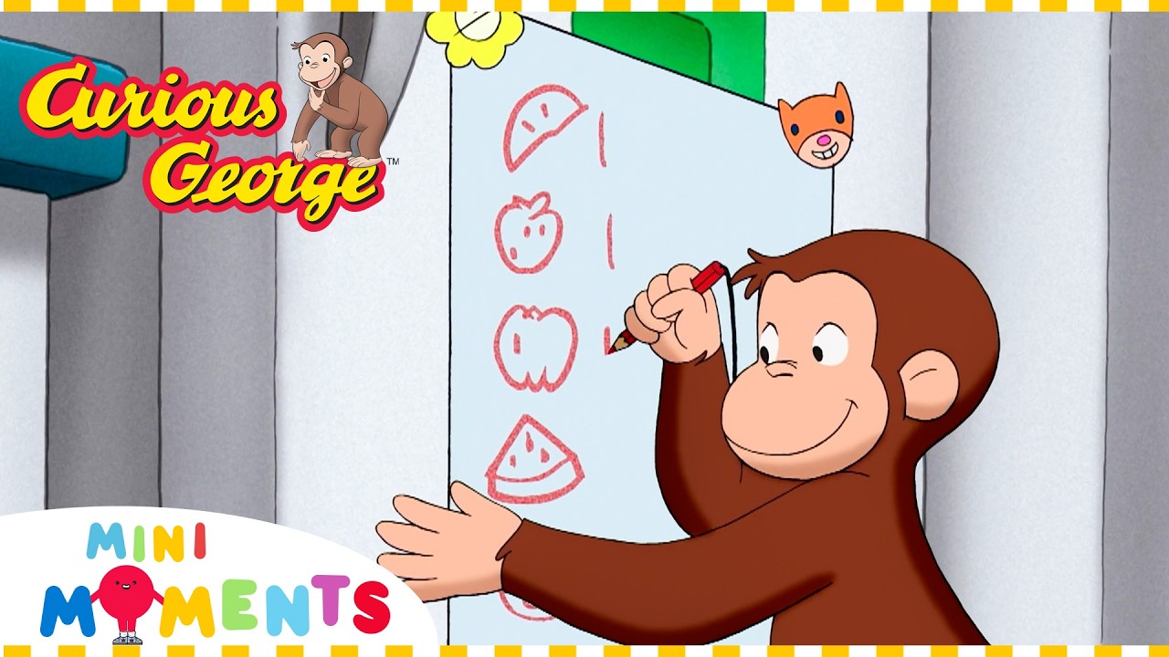 George's Secret Ingredients! 🍓 | Curious George | Mini Moments