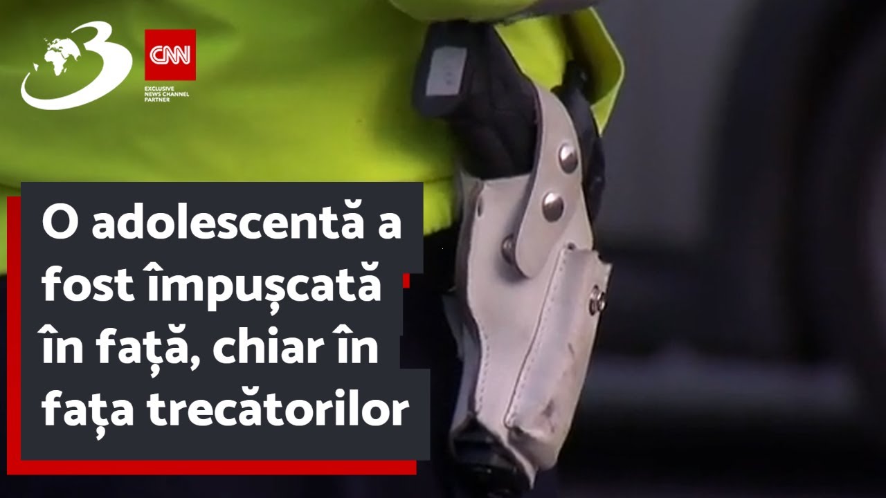 O adolescentă a fost împușcată în față, chiar în fața trecătorilor, la Râmnicu Sărat