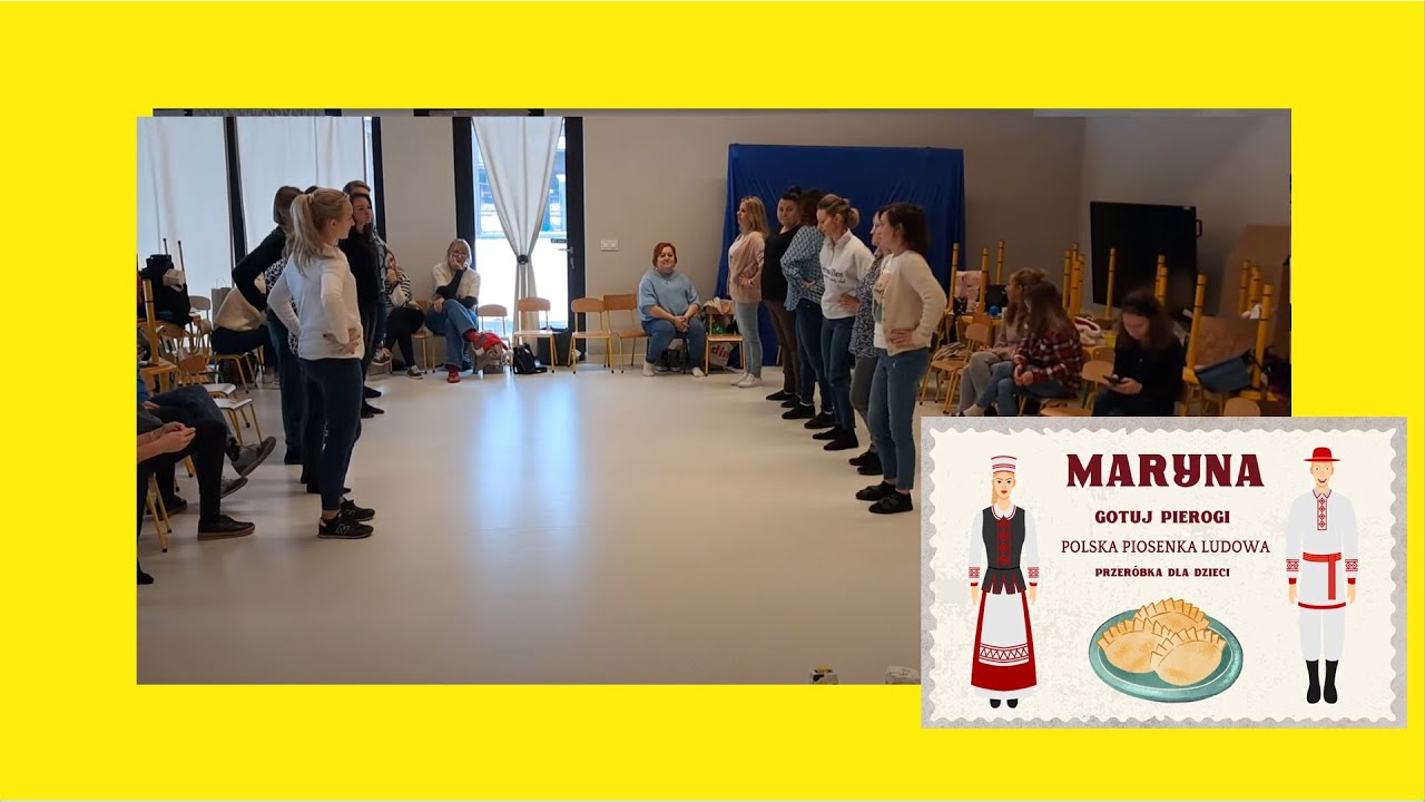 MARYNA, GOTUJ PIEROGI, piosnka ludowa, METODA EDUMUZ