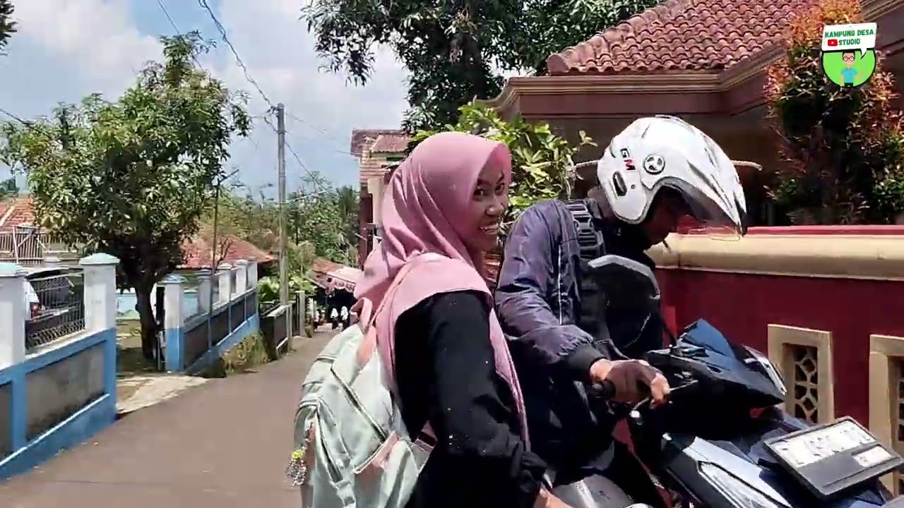 Beginilah suasana perkampungan desa Karyamukti kabupaten Garut bikin betah dan nyaman !