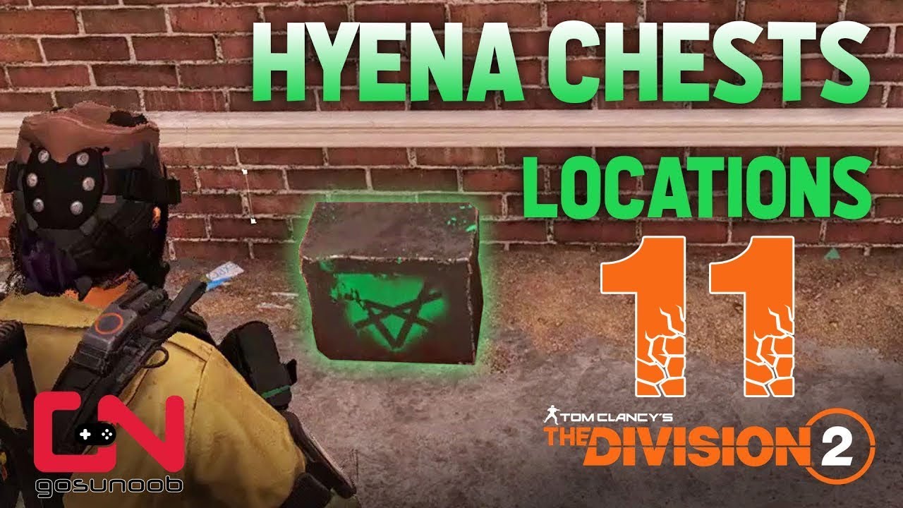 Division 2 - 11 Hyena Chest Locations