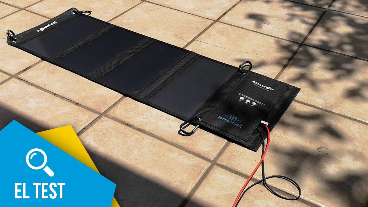 Cargador solar para celular | El test