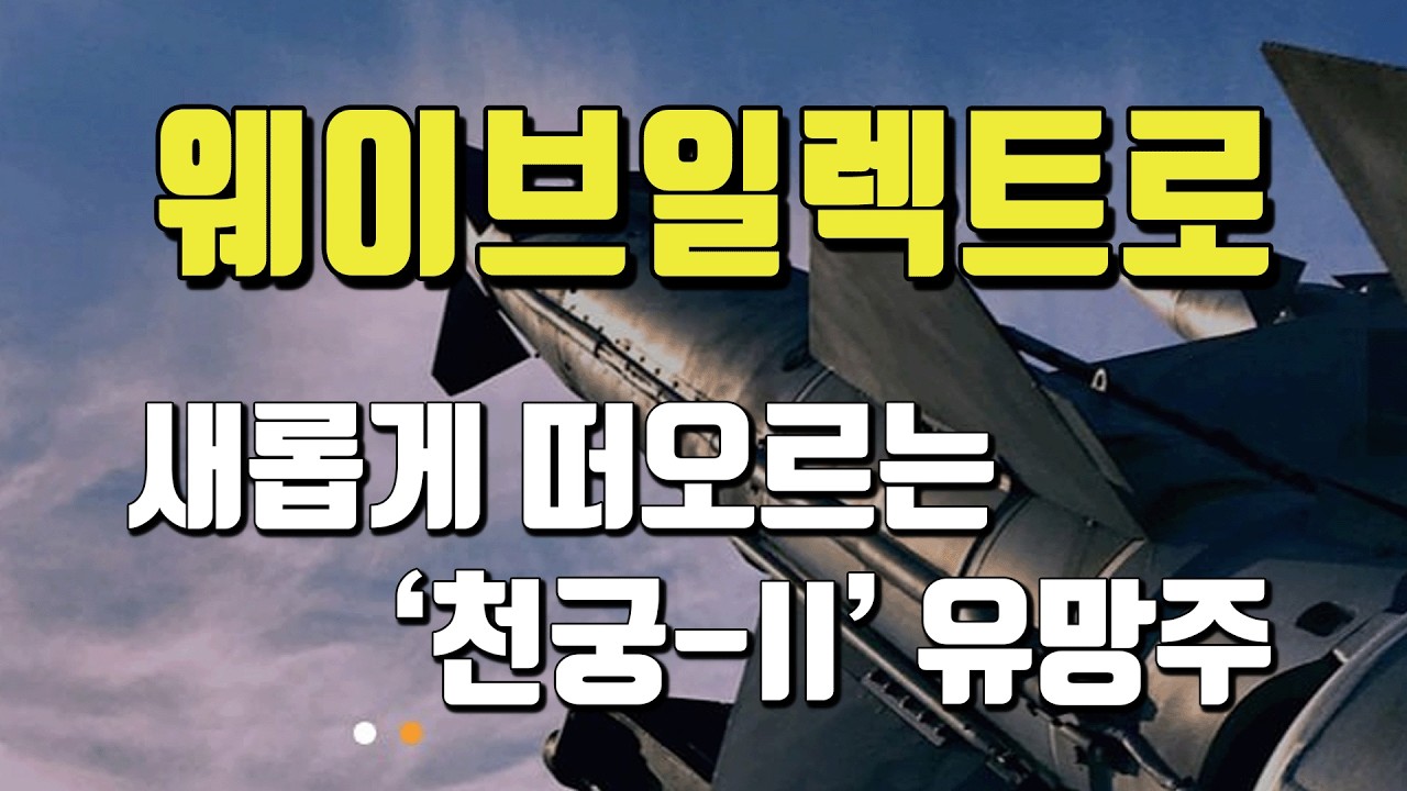 [ 종목분석#476 ] 웨이브일렉트로 : 주요 미사일에 다 들어간다