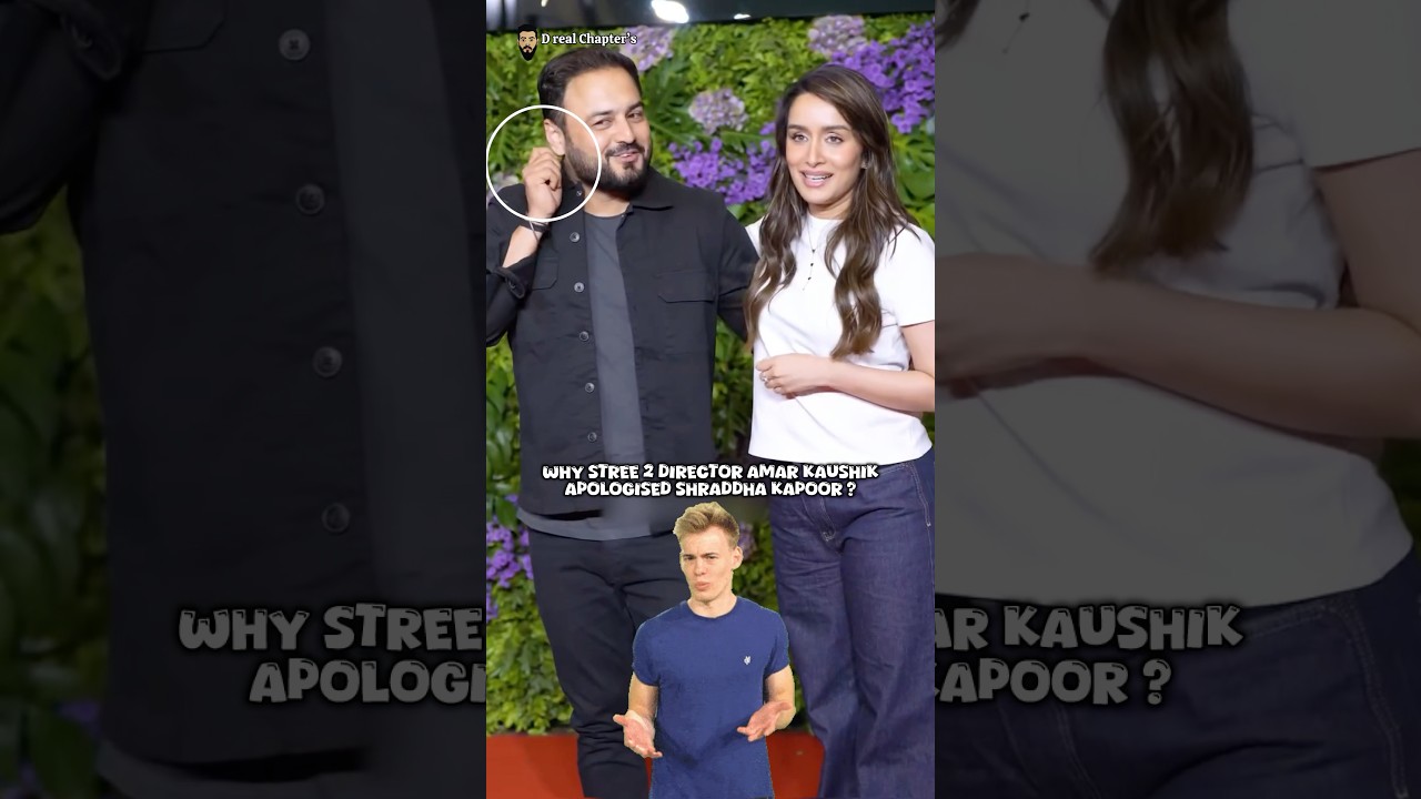 Stree 2 Director Amar Kaushik Apologised Shraddha Kapoor #bollywood #shraddhakapoor #amarkaushik