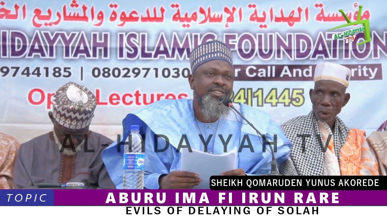 DAY5 2024 Public Lecture:  ABURU IMA FI IRUN RARE By: Fadilatul Sheikh Qomaruden Yunus Akorede