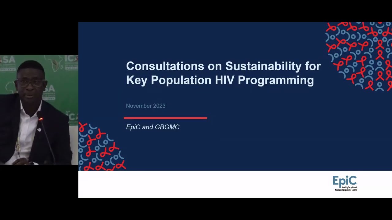GBGMC Sustaining Key Populations Programs and Movements in Africa A Thought Provoking Dialogue with