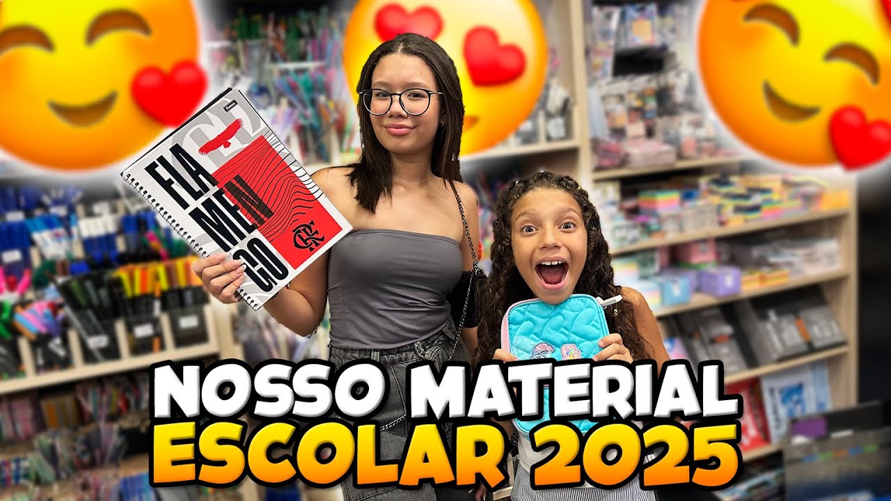 COMPRAMOS O NOSSO MATERIAL ESCOLAR 2025 • Irmãs Samorinha •