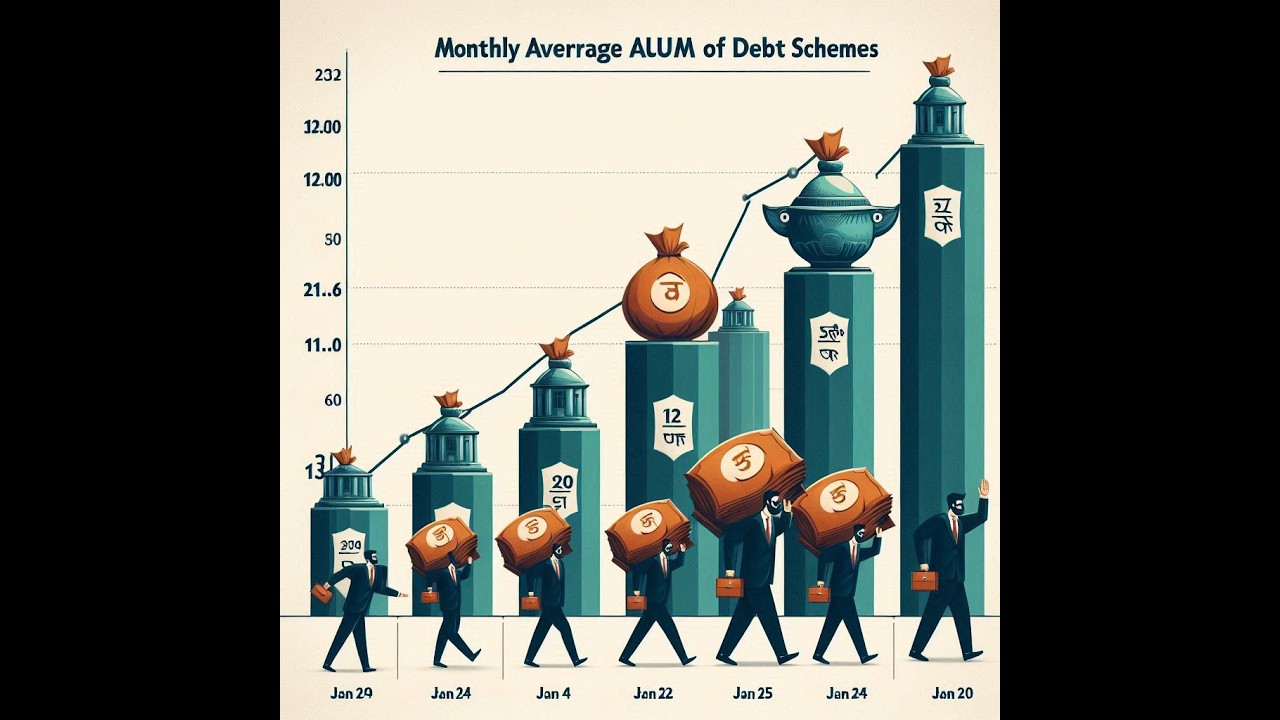 Monthly Average Net AUM of Debt Schemes - by Chanakya Wealth Hub