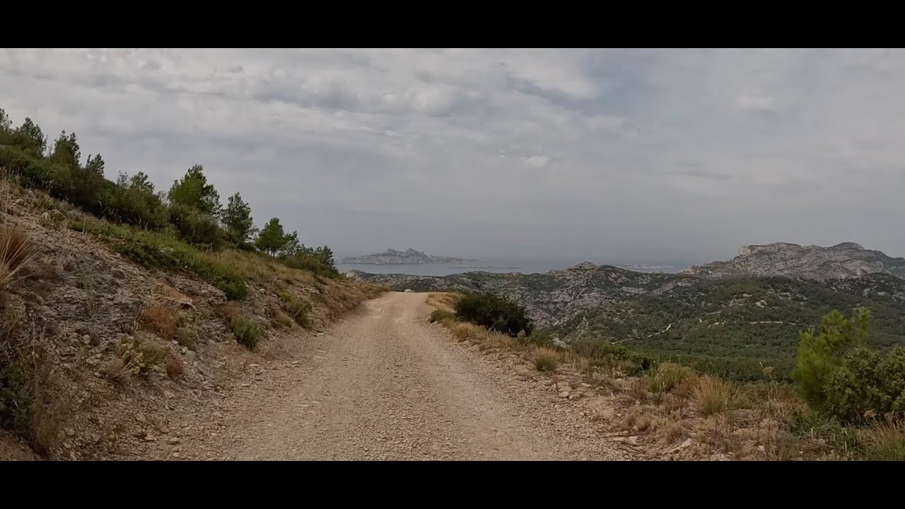 VTT Col de la Gardiole - Le Vallon de Chalabran et Le Centaure - VTT Parc National des Calanques