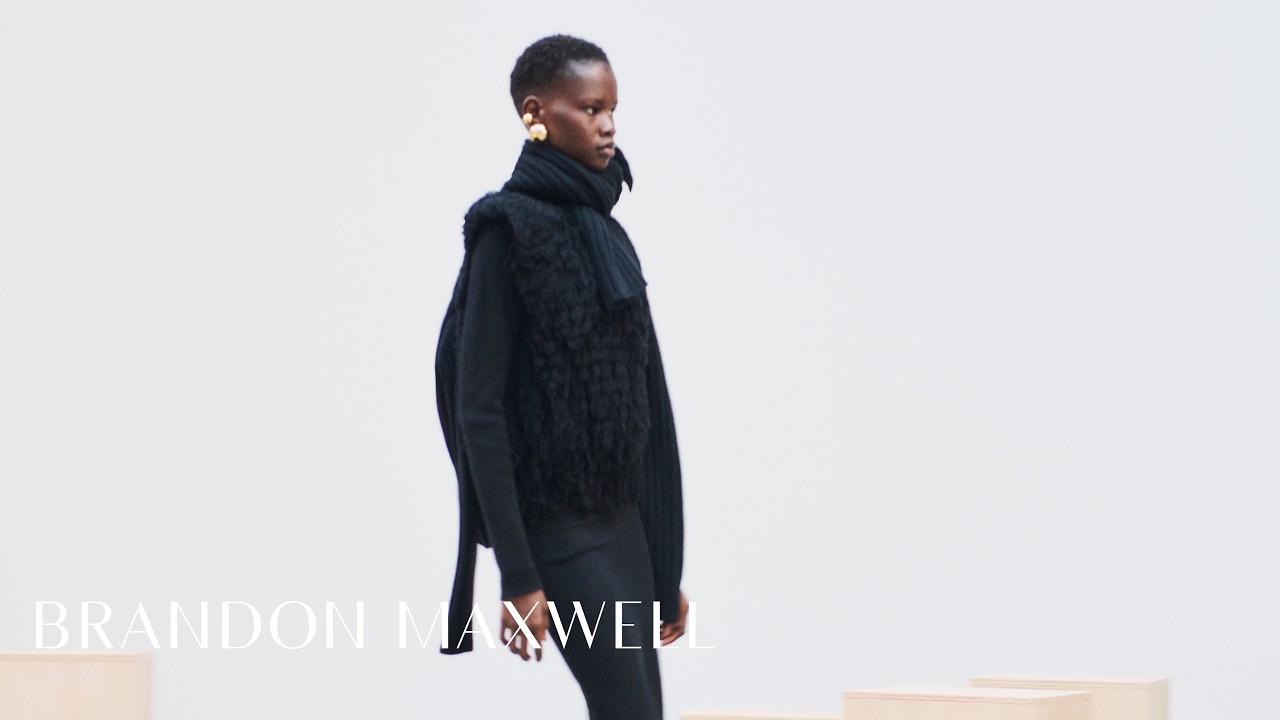 Autumn Winter 2025 Runway Show | Brandon Maxwell