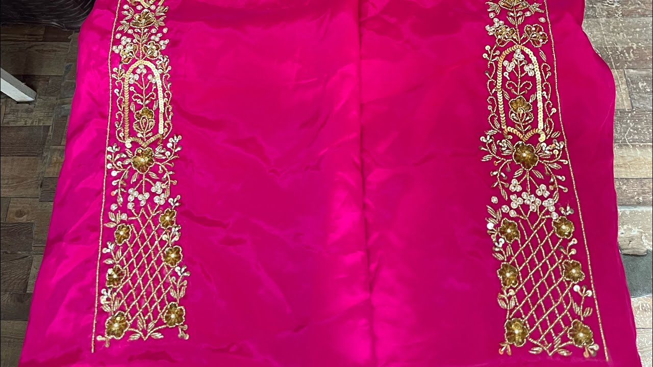 handwork party wear suit for order and details dm on WhatsApp 88474-42647 