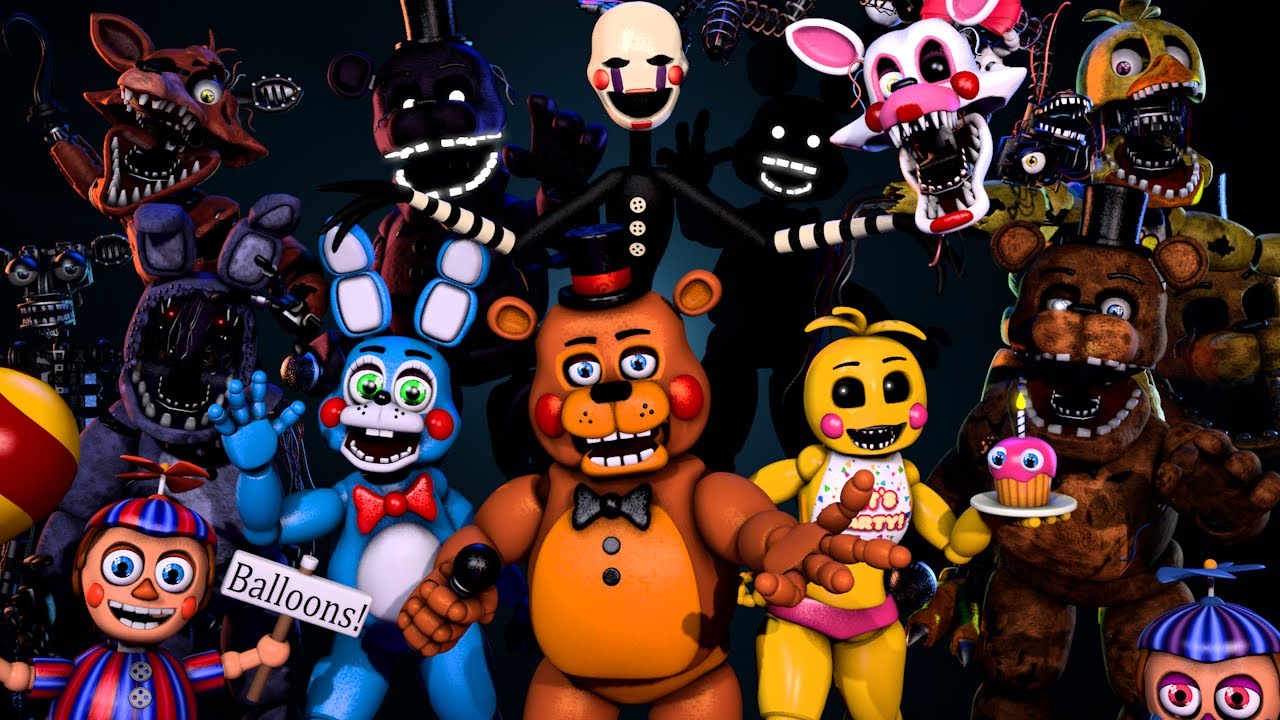 FNAF 2 Characters sing 