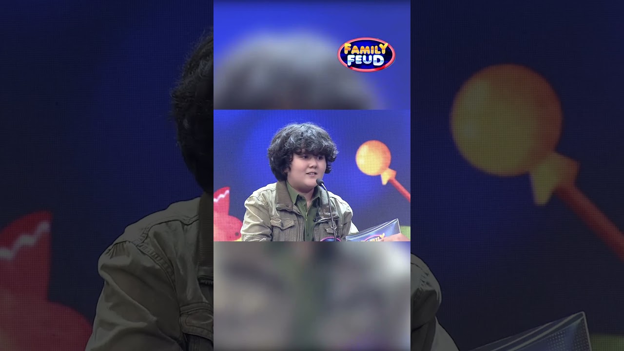 Magka-cry na lang 'yan siya talaga #shorts | Family Feud