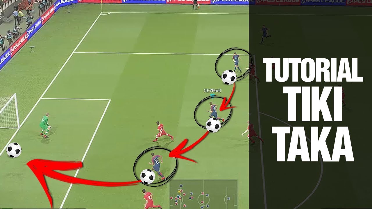 PES 2018 - Tutorial de tiki-taka - Minha configuração de controle, dicas e jogadas ensaiadas